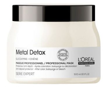Loreal Metal Detox Маска детокс для сохранения цвета волос