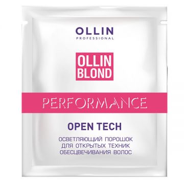 Ollin Blond Performance Порошок осветляющий до 7 тонов для открытых техник Open Tech