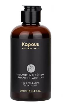 Kapous Professional Беcсульфатный шампунь для волос с Дёгтем