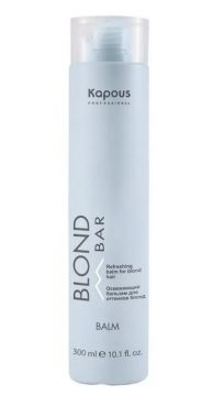 Kapous Blond Bar Освежающий бальзам для волос оттенков блонд
