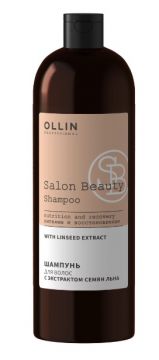 Ollin Salon Beauty Шампунь для волос с экстрактом семян льна