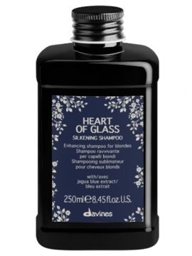 Davines Heart of glass silkening shampoo Шампунь для сияния блонд 250мл