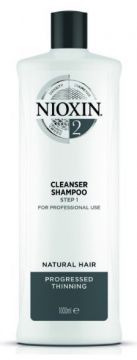 Nioxin system 2 Очищающий шампунь против выпадения волос