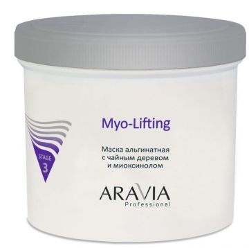 Aravia Маска альгинатная с чайным деревом и миоксинолом Myo-Lifting