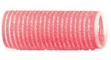 Dewal Бигуди-липучки розовые d 24 мм 12 шт/уп