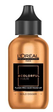 Loreal ColorfulHair Flash макияж для волос Золотая молодежь (Gold Digger)