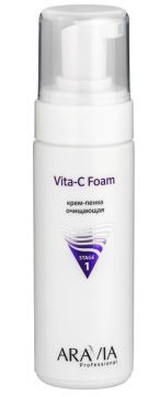 Aravia Крем-пенка очищающая Vita-C Foaming