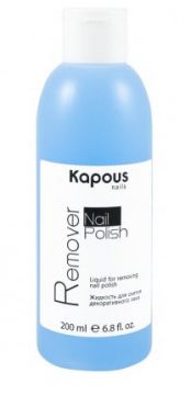 Kapous жидкость для снятия декоративного лака Nail Polish Remover