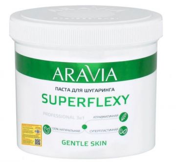 Aravia Паста для шугаринга Средняя пластичная SUPERFLEXY Gentle Skin