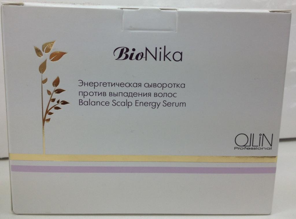 Ollin Professional BioNika Энергетическая сыворотка против выпадения волос (10x15мл)