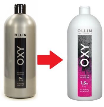 Ollin Оксидант для краски 1.5%, 3%, 6%, 9% и 12%
