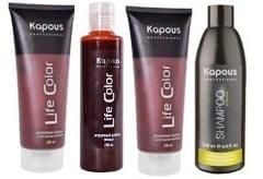 Kapous Life Color Оттеночные шампуни и бальзамы для волос