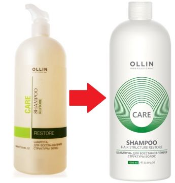 Ollin Care Шампунь для восстановления структуры волос