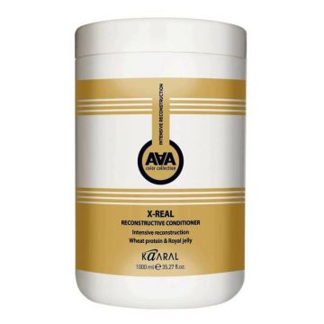 Kaaral AAA Кондиционер для эластичности волос с протеинами x-real