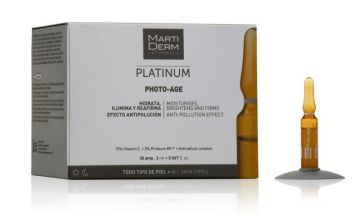 Martiderm Platinum Ампулы Photo-Age против старения кожи лица