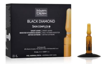 Martiderm Black  Skin Complex+ Ампулы для нормальной и сухой кожи Diamond