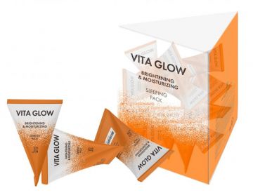 J:ON Маска для лица в пакетиках 20 шт * 5гр Вита Vita Glow Sleeping Pack