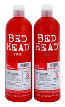 TIGI Bed Head Шампунь и Кондиционер №3 для сильно поврежденных волос 2*750 мл