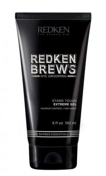 Redken Brews Гель для укладки волос сильной фиксации Stand Tough Extreme Gel 