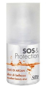 Shot питательное Аргановое масло для сухих волос SOS & Protection