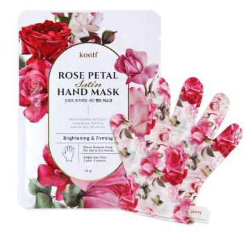Koelf Маски-перчатки с Розой для упругости рук