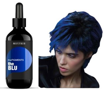 Selective Синий пигмент для волос Концентрированный theBLUE