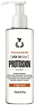 Protokeratin Молочко увлажняющее с эффектом загара 3% ProtoSKN