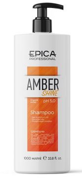 EPICA Amber Shine Organic Шампунь с облепихой для восстановления и питания