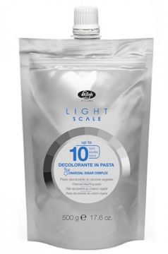 Lisap черная обесцвечивающая паста Light Scale для осветления волос до 10 тонов