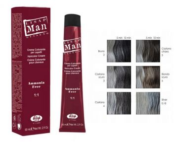 Lisap Man Мужская Краска для волос без аммиака