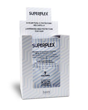 Barex Порошок белый обесцвечивающий в пакетиках 12шт х 30г Bleaching Powder Superplex
