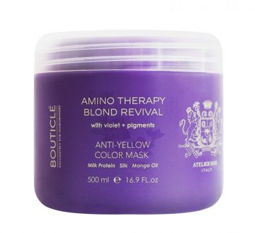 Bouticle Anti-Yellow Маска с анти-желтым эффектом для осветленных и седых волос