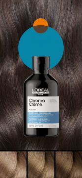 Loreal Chroma Creme Шампунь с синим пигментом для яркости русых волос