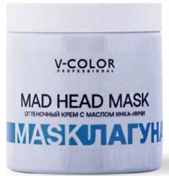 V-COLOR Mad Head Маска оттеночная цвет Лагуна