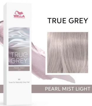 Wella True Grey Pearl Mist Light Тонер Фиолетовый серый светлый для натуральных седых волос