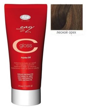 Lisap Easy C-gloss лесной орех тонирующий бальзам для волос