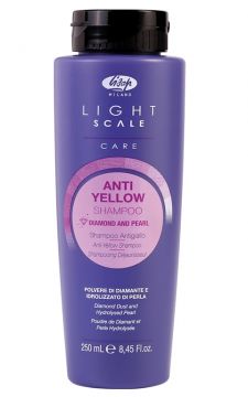Lisap Light Scale Anti-Yellow Шампунь для осветленных, мелированных и седых волос