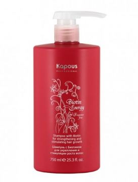 Kapous Biotin Energy Шампунь для стимуляции роста волос
