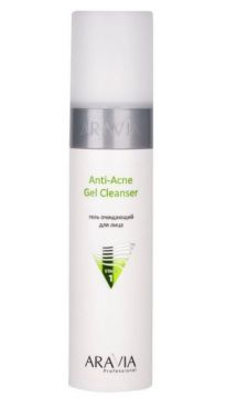 Aravia Гель очищающий для жирной и проблемной кожи лица Anti-Acne Gel Cleanser