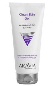 Aravia Интенсивный гель для ультразвуковой чистки лица и аппаратных процедур Clean Skin Gel