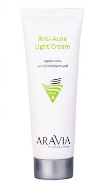 Aravia Крем-гель корректирующий для жирной и проблемной кожи Anti-Acne Light Cream