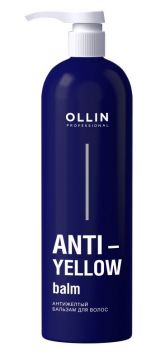  OLLIN ANTI-YELLOW Антижелтый бальзам для волос