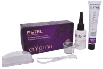 Estel Фиолетовая Краска для бровей и ресниц Enigma