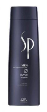 Шампунь с серебристым блеском для естественно седых волос Silver Men Wella