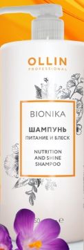 Ollin BioNika Шампунь для питания и блеска волос