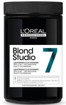 Loreal Blond Studio Обесцвечивающая пудра-глина до 7 уровней осветления Lightening Clay Powder 7