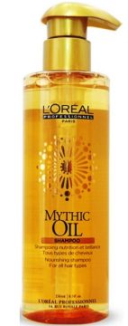 Питательный шампунь для всех типов волос Loreal mythic oil