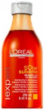 Loreal Solar Sublime Питательный шампунь с маслами для окрашенных волос