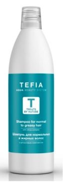 Tefia Treats By Nature Шампунь для нормальных и жирных волос с цитрусовым комплексом