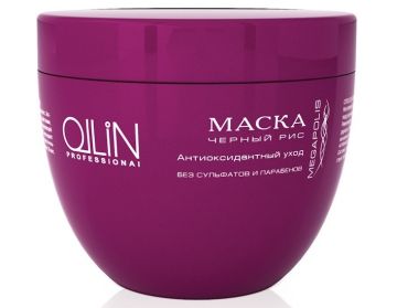 Ollin Megapolis Маска для плотности и блеска волос на основе черного риса